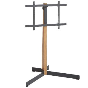 Tvs 3695 Floorstand Oak Steel
