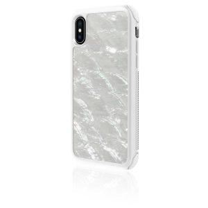 Real Pearl Cover Iphone Xs/X Bianco