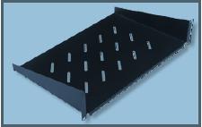 Ripiano Fisso 1U P300 2 Mont.nero - immagine 2