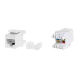 Presa Rj45U Cat.6 180 Gradi Nero