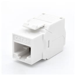 Presa Rj45U Cat.5E Bianco