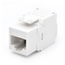 Presa Rj45U Cat.6A Bianco