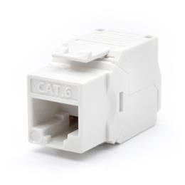 Presa Rj45U Cat.6 Bianco