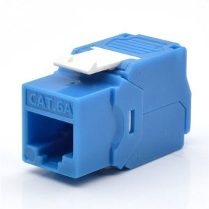 Presa Rj45U Cat.6A Blu