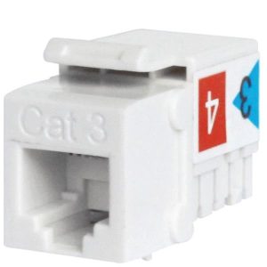 Keystone Cat.6 Utp 90 Gradi Nero