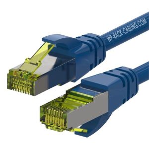 Patch S/Ftp Cat.6A Lshf Blu 0.5M