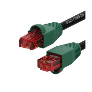 Patch U/Utp Cat.6 Pe Outd Nero 5M