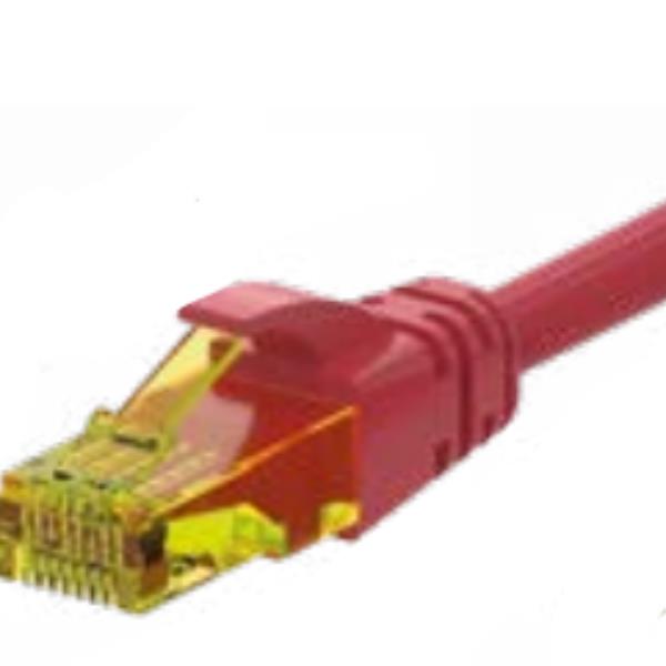 Patch U/Utp Cat.6A Lshf Rosso 5M - immagine 2