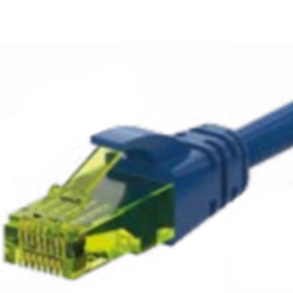 Patch U/Utp Cat.6A Lshf Blu 5M - immagine 2