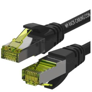 Patch S/Ftp Cat.6A Lshf Nero 0.2M