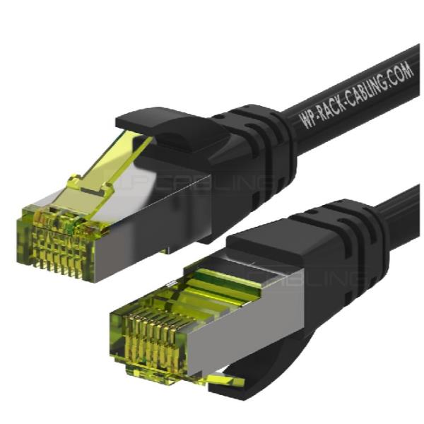 Patch S/Ftp Cat.6A Lshf Nero 0.5M - immagine 2