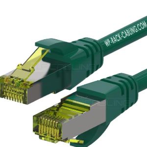 Patch S/Ftp Cat.6A Lshf Verde 0.5M