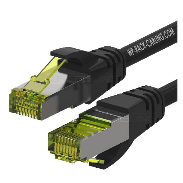 Patch S/Ftp Cat.6A Lshf Nero 1M