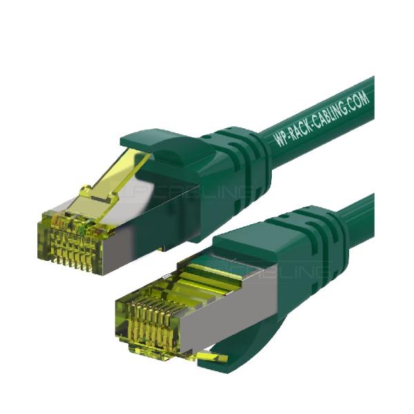 Patch U/Utp Cat.6A Lshf Verde 1M - immagine 2