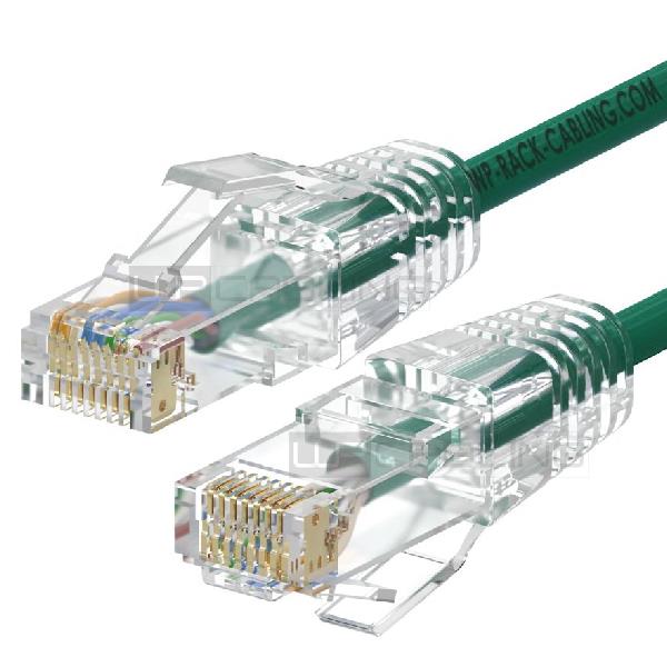 Patch U/Utp Cat.6A Lshf Verde 1M - immagine 2