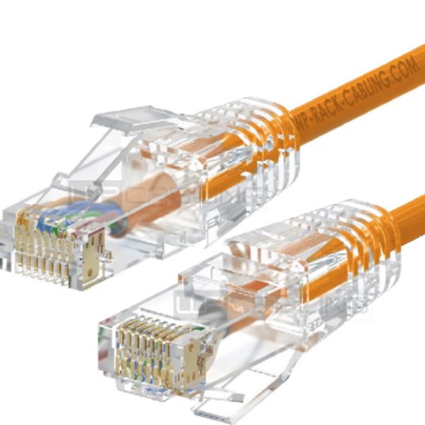 Patch U/Utp Cat.6A Lshf Arancio 3M - immagine 2