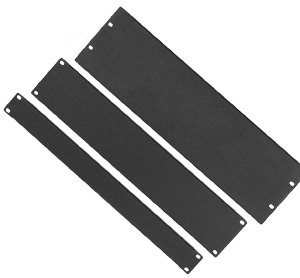 Pannello Cieco 3U Nero
