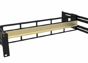 Barra Din 2U Regolabile Nero