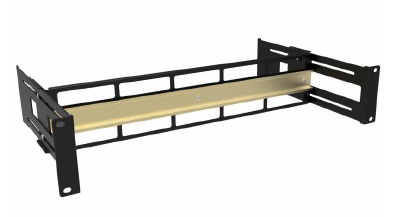 Barra Din 2U Regolabile Nero