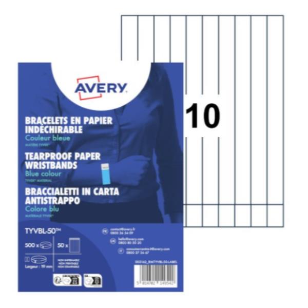 Braccialetti Tyvek Blu Fluo - immagine 6