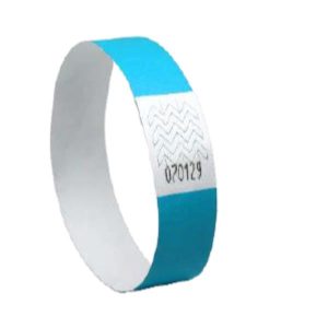 Braccialetti Tyvek Blu Fluo