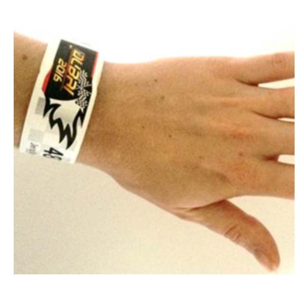 Braccialetti Tyvek Blu Fluo - immagine 5