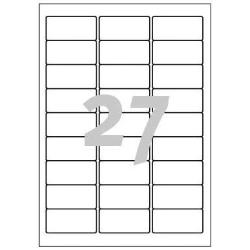 Etic. Rimovibili 63 5X29 6 Laser