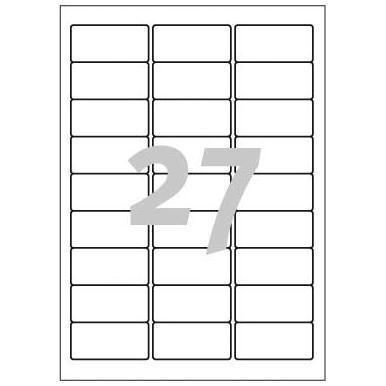 Etic. Rimovibili 63 5X29 6 Laser - immagine 2