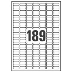 Etic.poliestere Argento 24.5X10