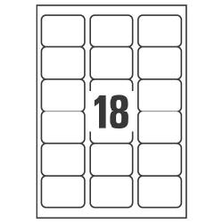 Etichette Laser 63 5X46 6 Singolo