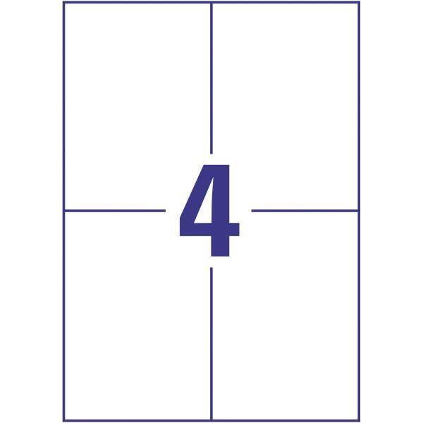 Etichette Bianco 105X148Mm 20Ff - immagine 6