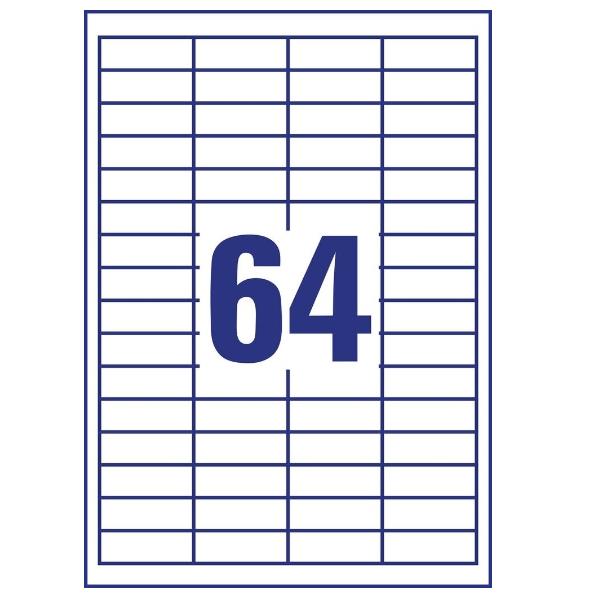 Etich. Bianche Zweckform 48.5X16.9 - immagine 2