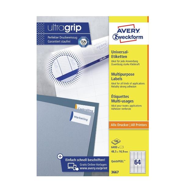 Etich. Bianche Zweckform 48.5X16.9 - immagine 4