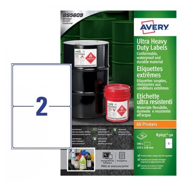 Etichteslin 210X148Mm Laserink 50Ff - immagine 2