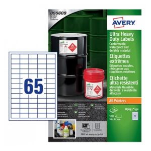 Etich Teslin 38X21 Laserinkjet 50Ff