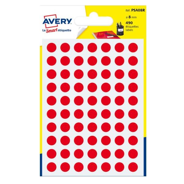 Cf490 Etic. Rotonde Rosse D.8 - immagine 2