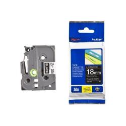 Cass Da 18Mm Bianco Su Fondo Nero