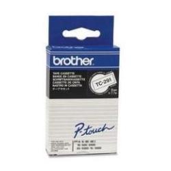 Cassette Nastri 9Mm Nero Su Bianco