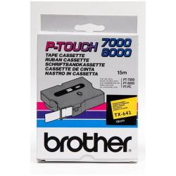 Nastro Tipo Tx 18Mm Nero/Giallo - immagine 2