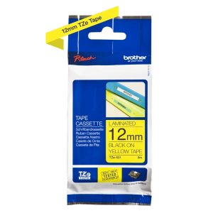 Cass Da 12Mm Nera Su Fondo Giallo