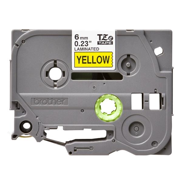 Nastro Tipo Tz 6Mm Nero/Giallo - immagine 3