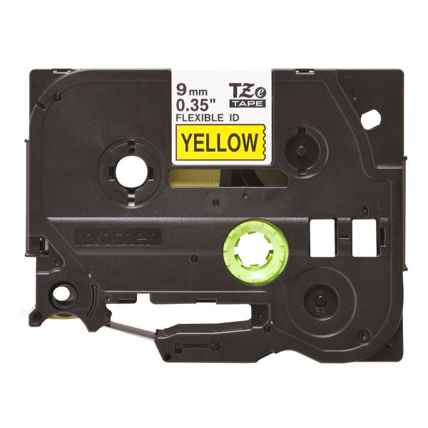 Nastro Tz 9Mm Nero Giallo Fless - immagine 4