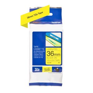 Cass Da 36Mm Nera Su Sfondo Giallo