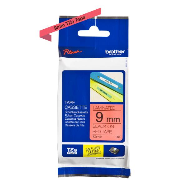 Cass Da 9Mm Nera Su Fondo Rosso - immagine 3