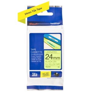 Cass 24Mm Nera Giallo Fluo 5M