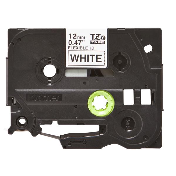 Nastro Tz 12Mm Nero Bianco Fless - immagine 2