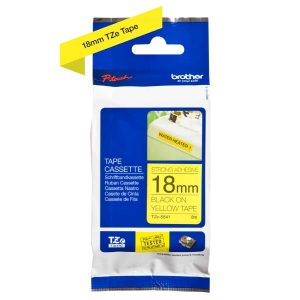 Nastro 18Mm Nera/Giallo Ades Resis