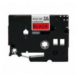 Cass Da 18Mm Nera Su Fondo Rosso