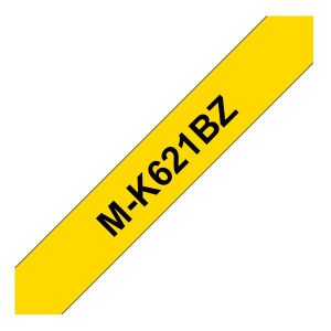 Nastro Tipo M 9Mm Nero/Giallo