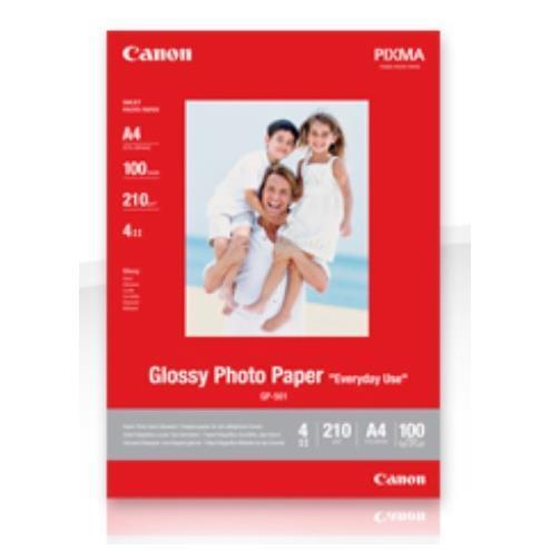 £Gp-501 A4 Glossy Photo Paper 100Fg - immagine 2